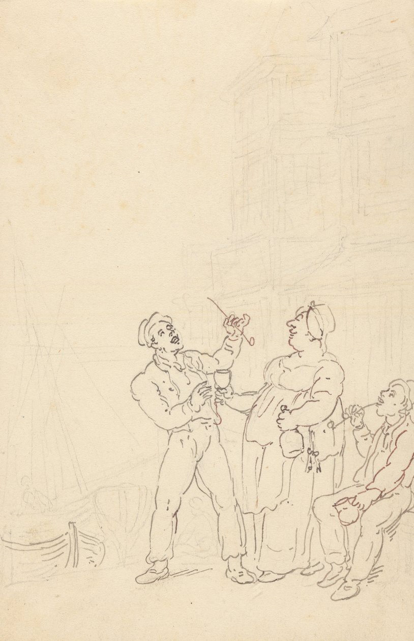 Albumin piirros tekijältä Thomas Rowlandson