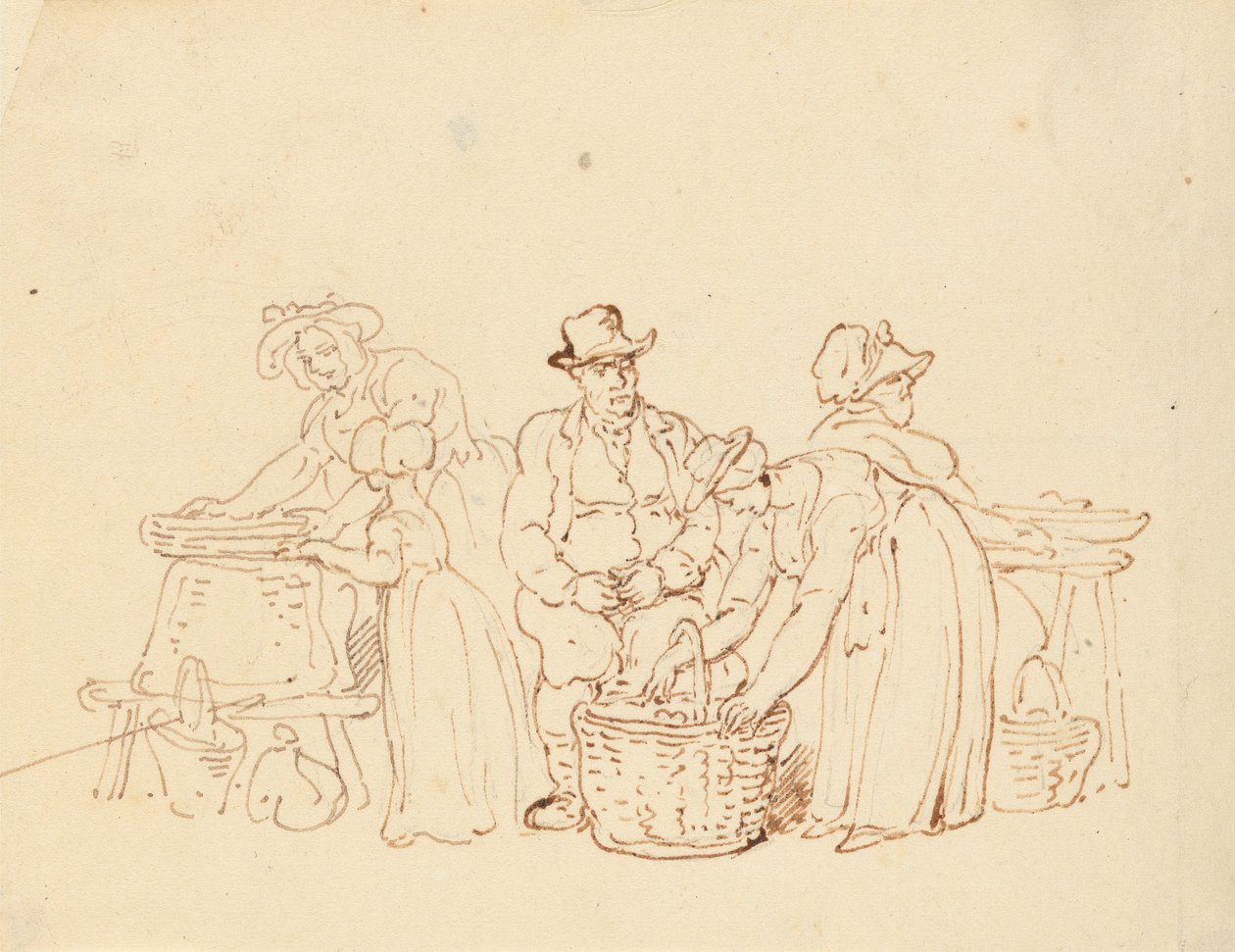 Albumin piirros tekijältä Thomas Rowlandson