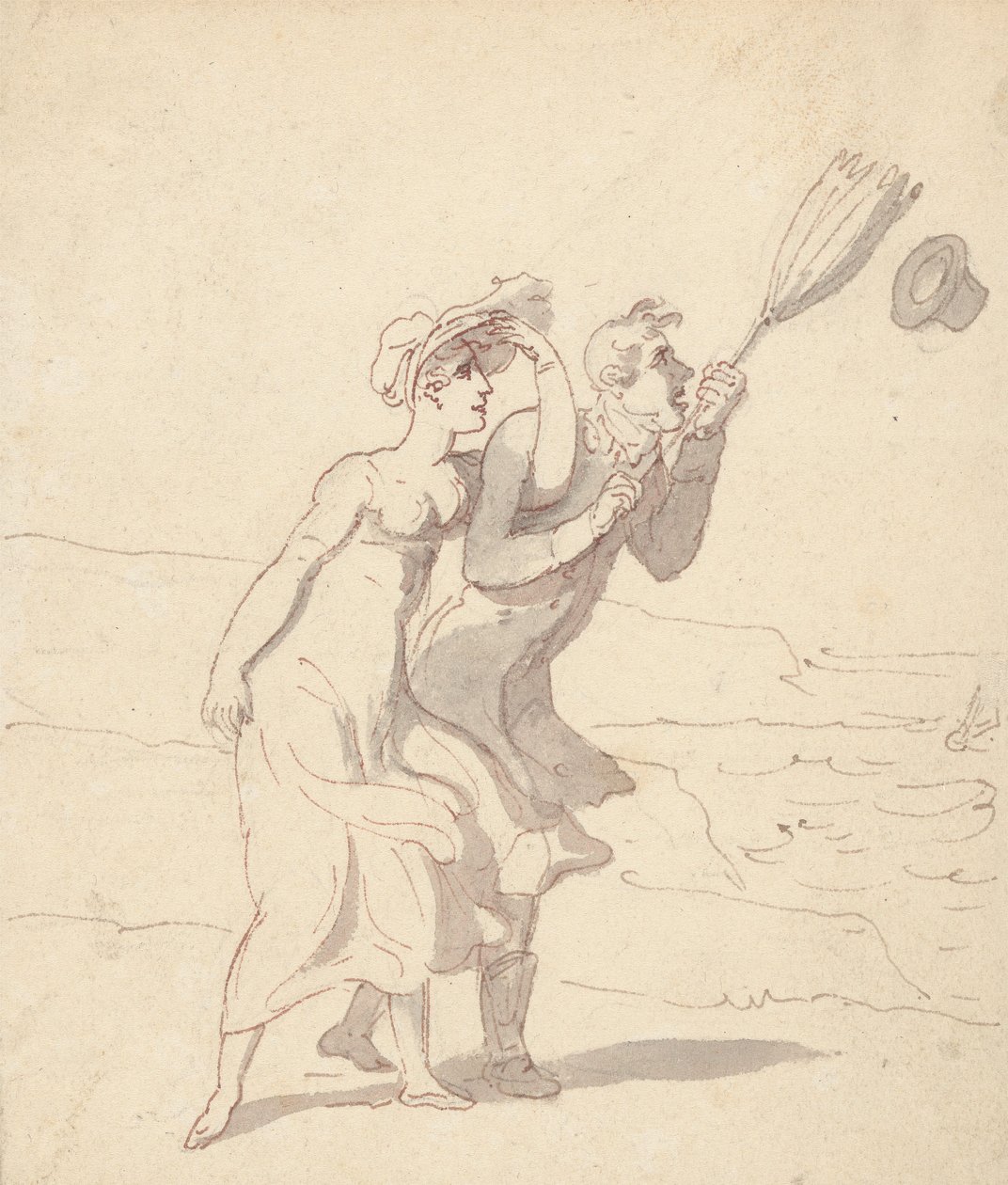 Albumin piirros tekijältä Thomas Rowlandson
