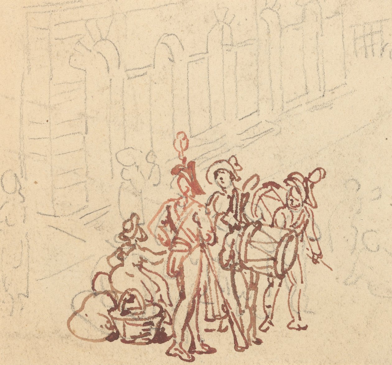 Albumin piirros tekijältä Thomas Rowlandson