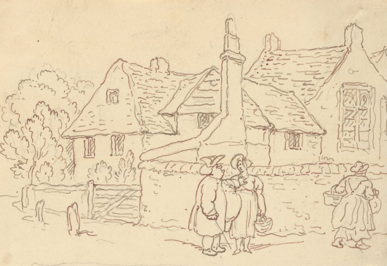 Albumin piirros tekijältä Thomas Rowlandson