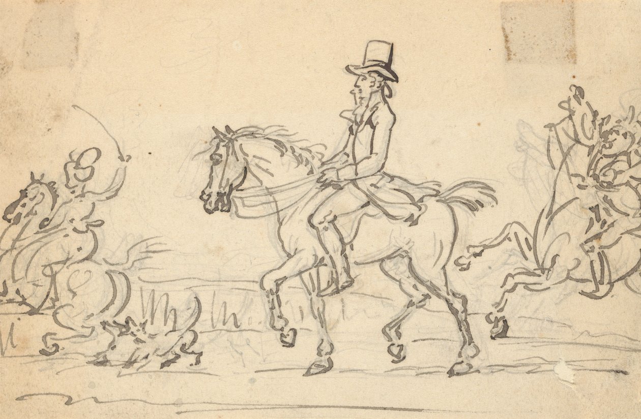 Albumin piirros tekijältä Thomas Rowlandson