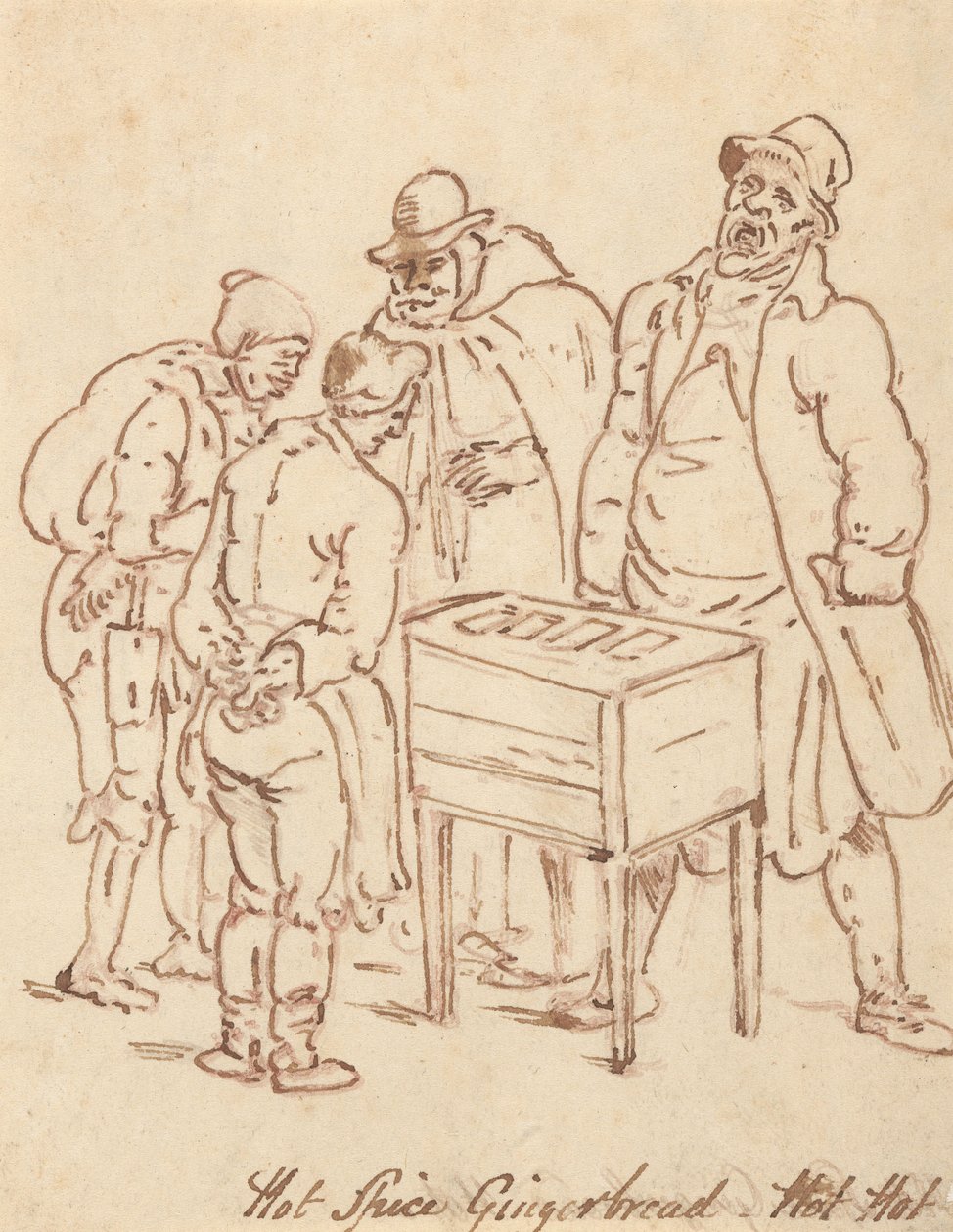 Albumin piirros tekijältä Thomas Rowlandson