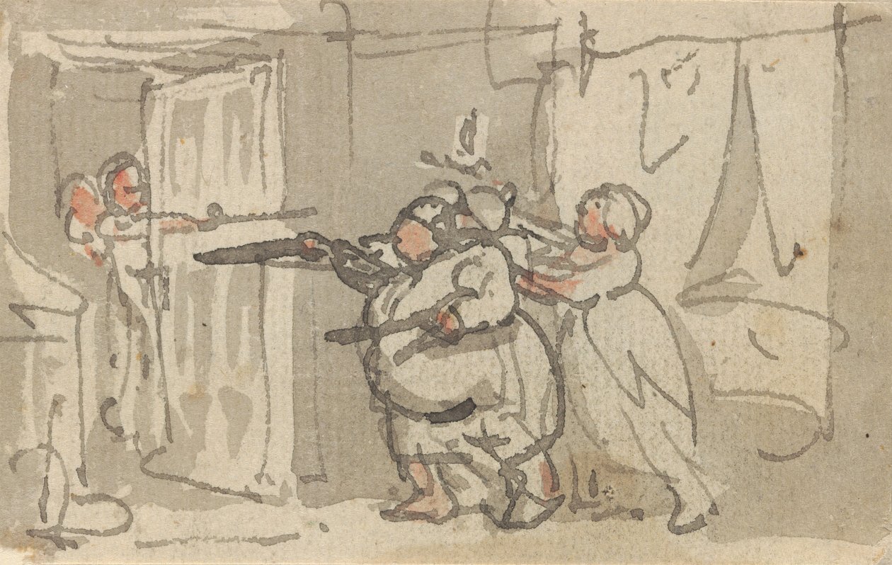 Albumin piirros tekijältä Thomas Rowlandson