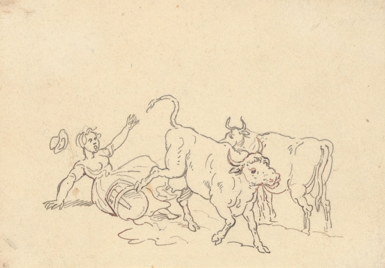 Albumin piirros tekijältä Thomas Rowlandson