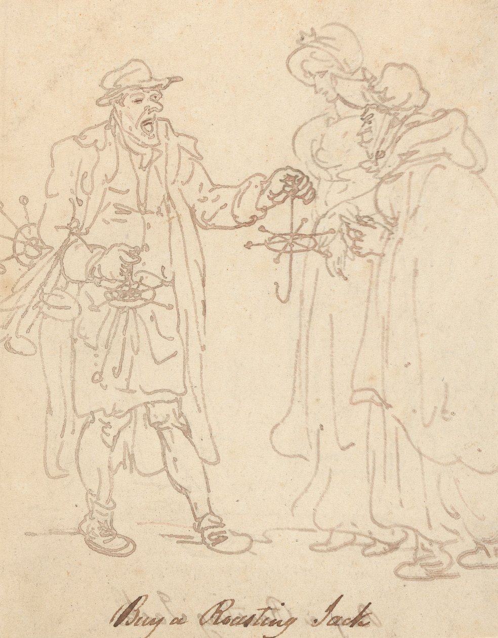 Albumin piirros tekijältä Thomas Rowlandson