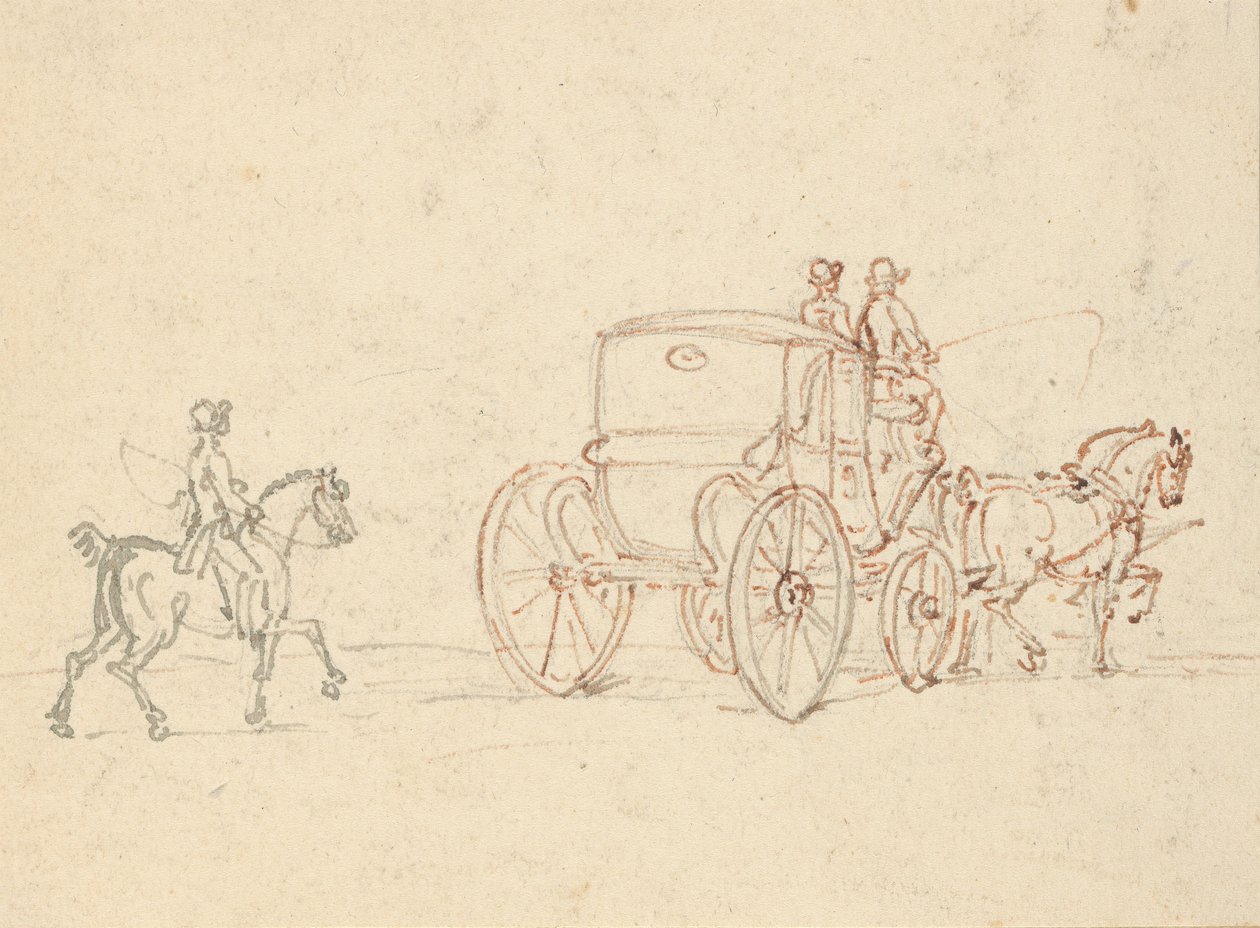 Albumin piirros tekijältä Thomas Rowlandson