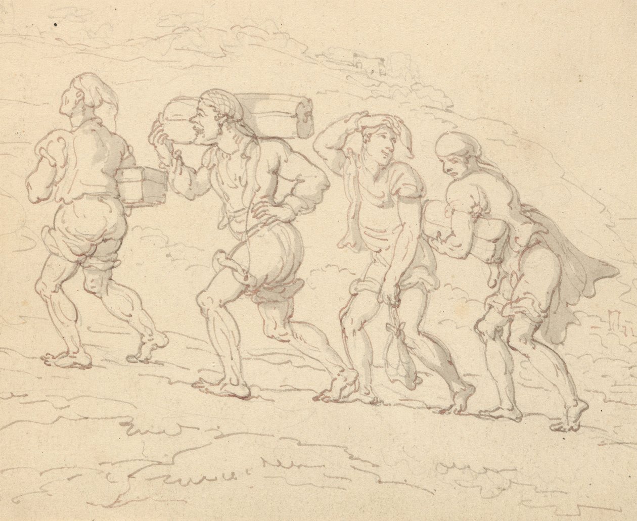 Albumin piirros tekijältä Thomas Rowlandson