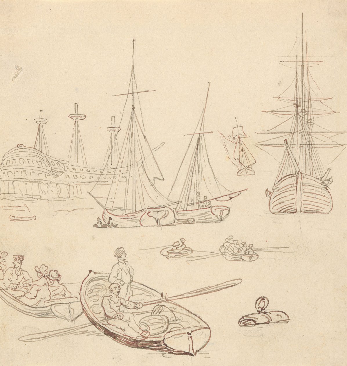 Albumin piirros tekijältä Thomas Rowlandson