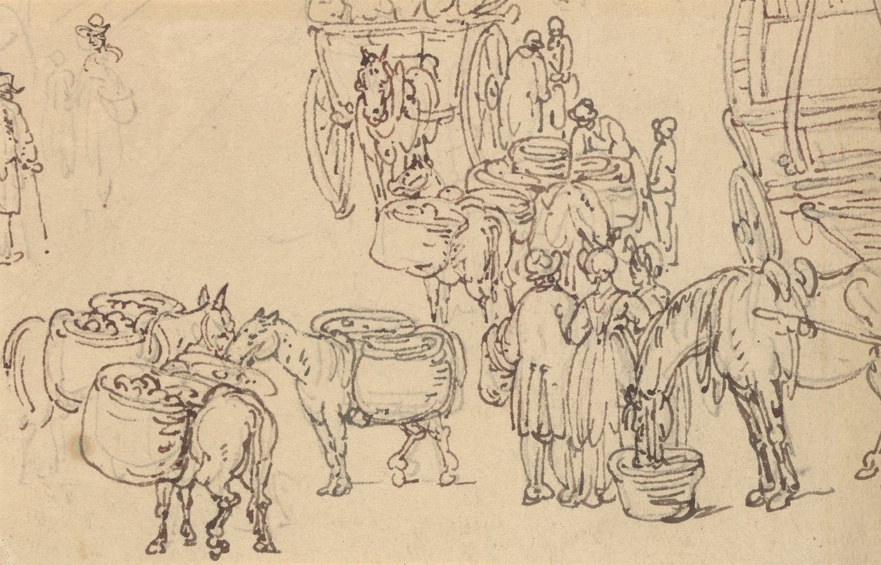 Albumin piirros tekijältä Thomas Rowlandson