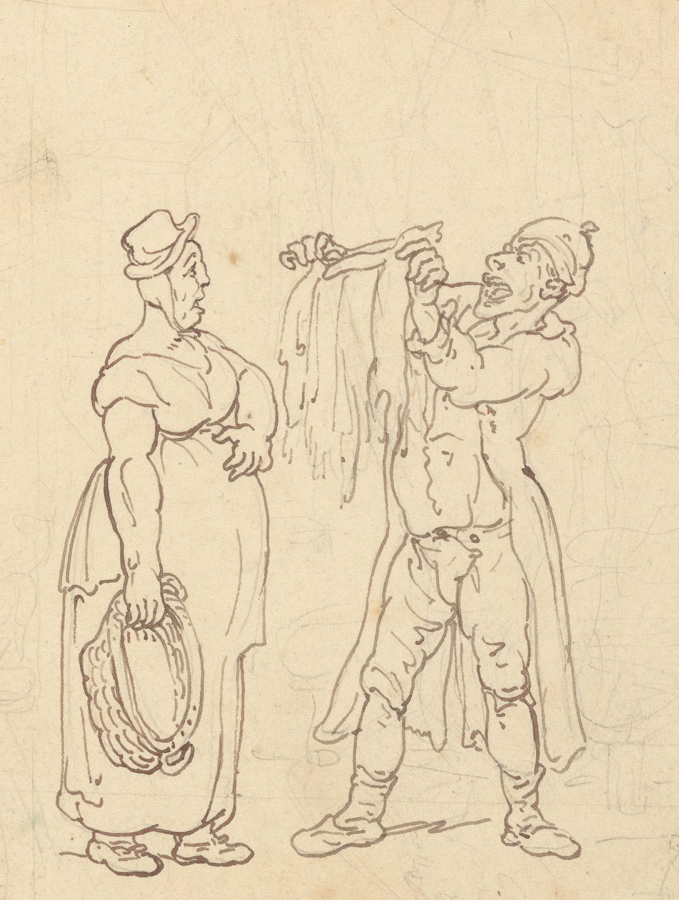 Albumin piirros tekijältä Thomas Rowlandson