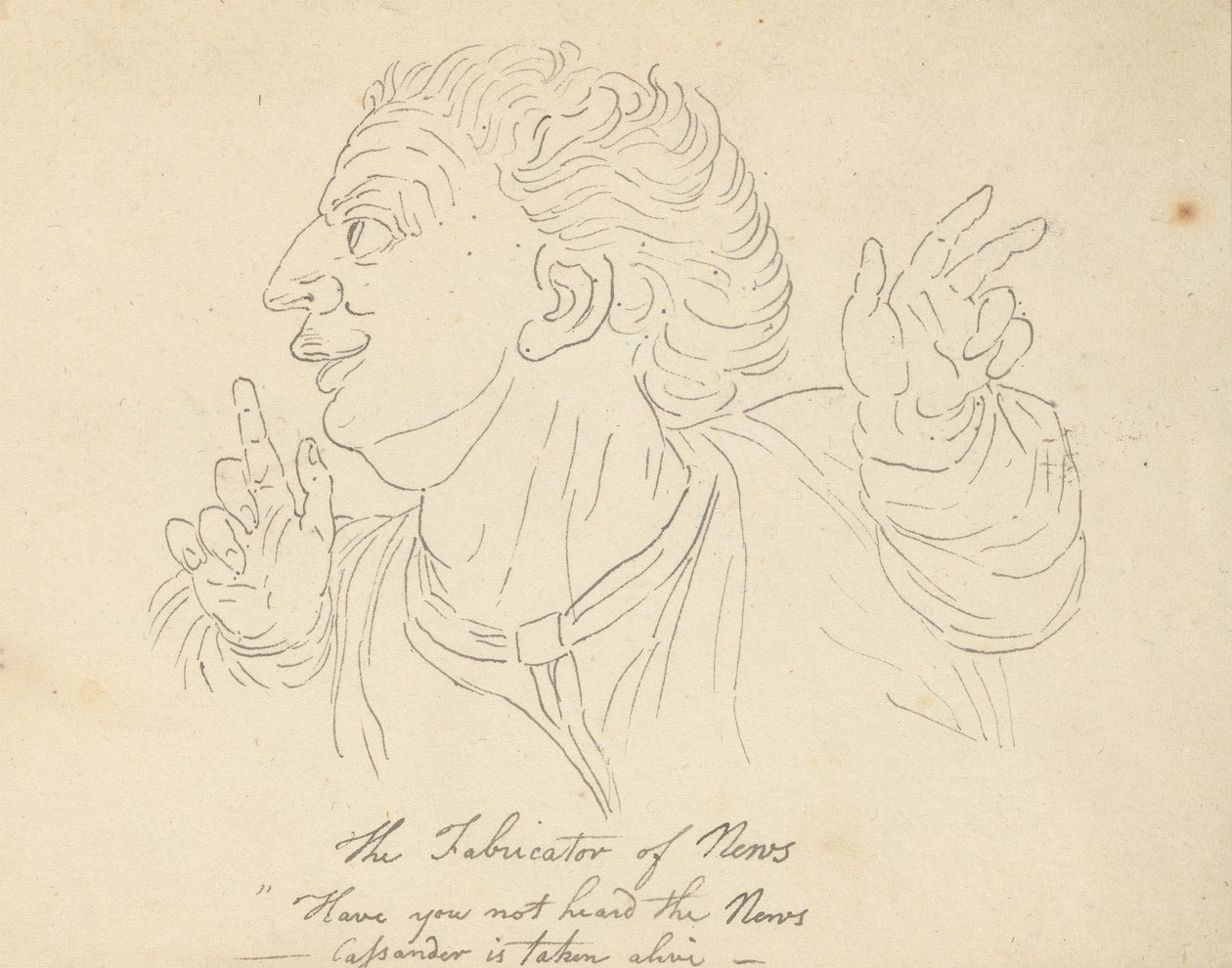 Albumin piirros tekijältä Thomas Rowlandson