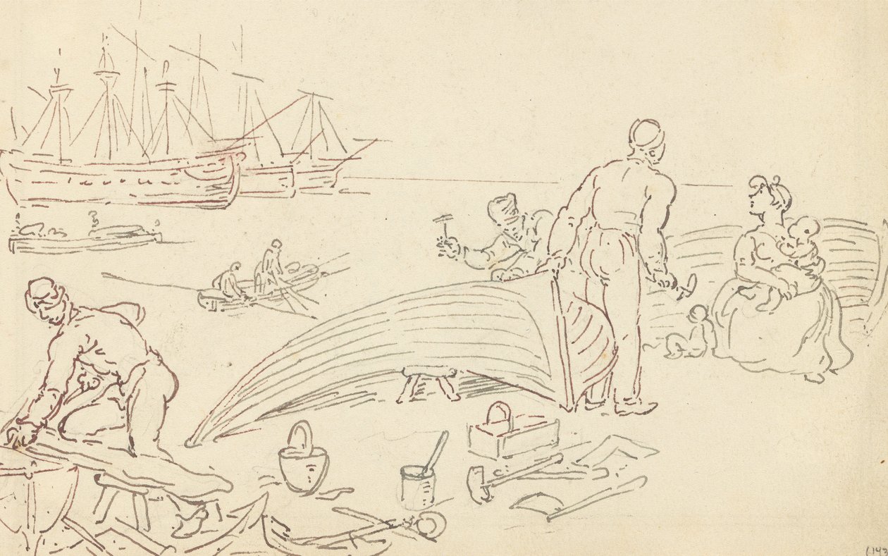 Albumin piirros tekijältä Thomas Rowlandson