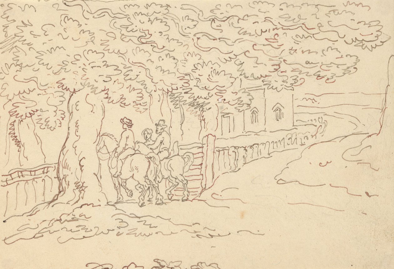 Albumin piirros tekijältä Thomas Rowlandson