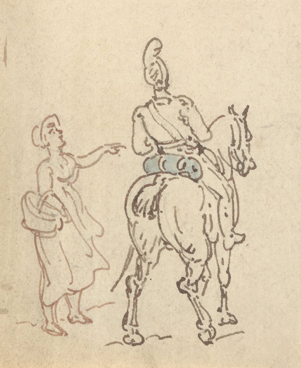 Albumin piirros tekijältä Thomas Rowlandson