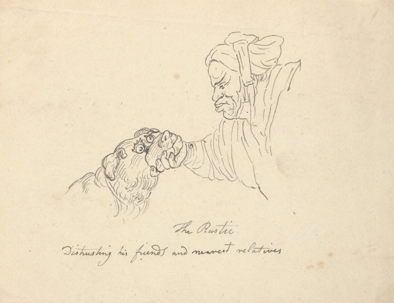 Albumin piirros tekijältä Thomas Rowlandson