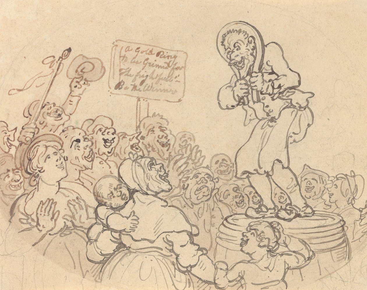 Albumin piirros tekijältä Thomas Rowlandson