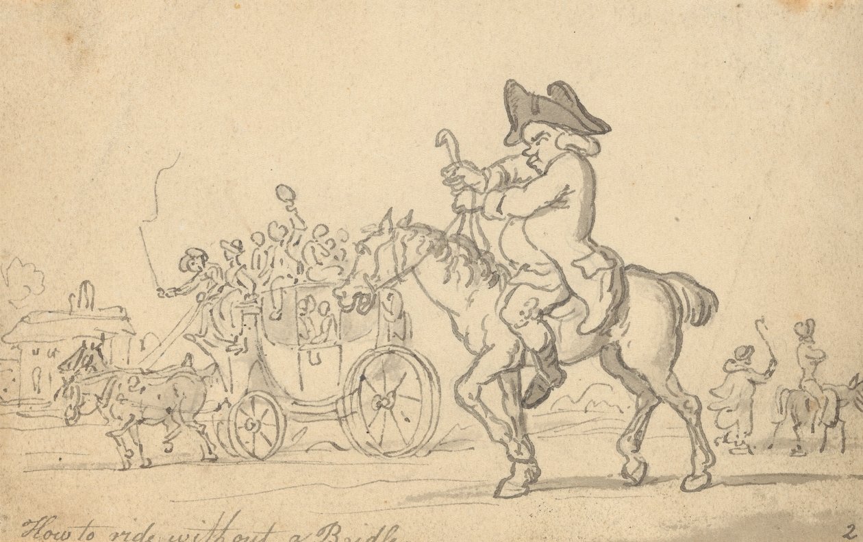 Albumin piirros tekijältä Thomas Rowlandson