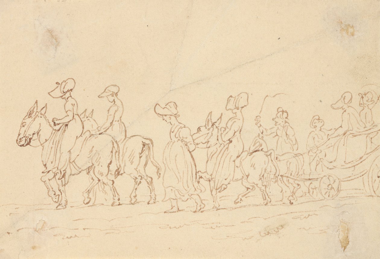 Albumin piirros tekijältä Thomas Rowlandson