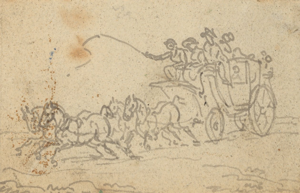Albumin piirros tekijältä Thomas Rowlandson