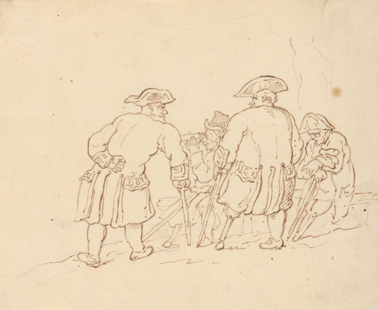 Albumin piirros tekijältä Thomas Rowlandson