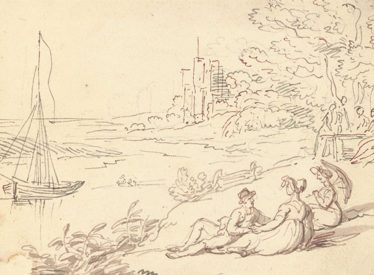 Albumin piirros tekijältä Thomas Rowlandson