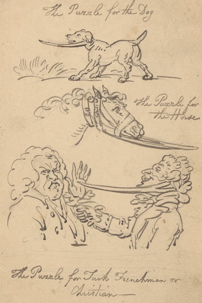 Albumin piirros tekijältä Thomas Rowlandson