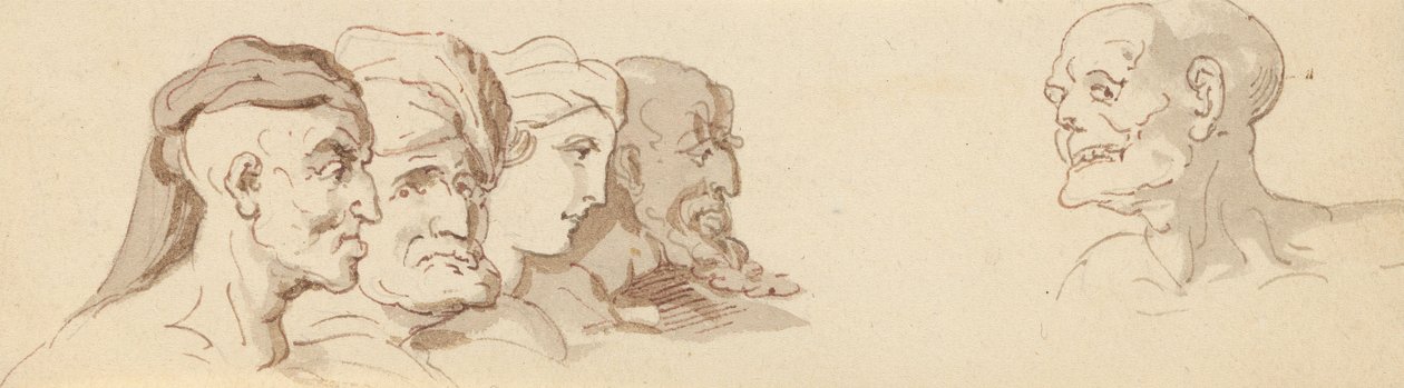 Albumin piirros tekijältä Thomas Rowlandson