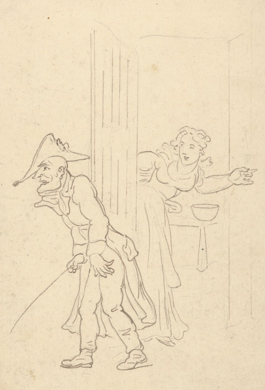 Albumin piirros tekijältä Thomas Rowlandson