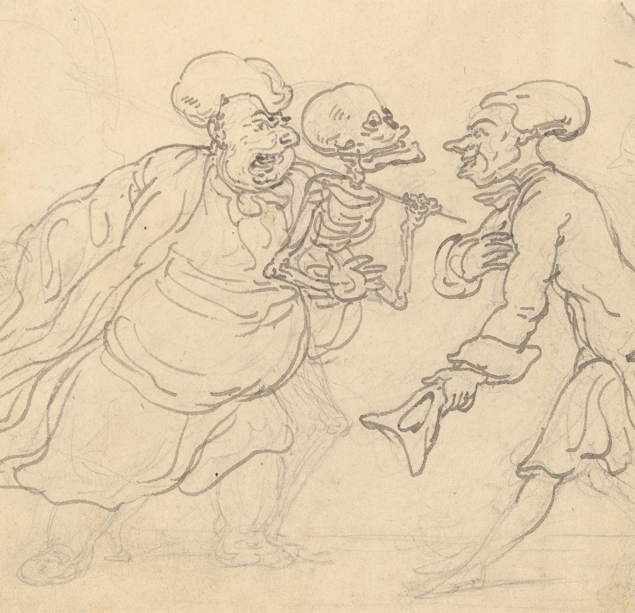 Albumin piirros tekijältä Thomas Rowlandson