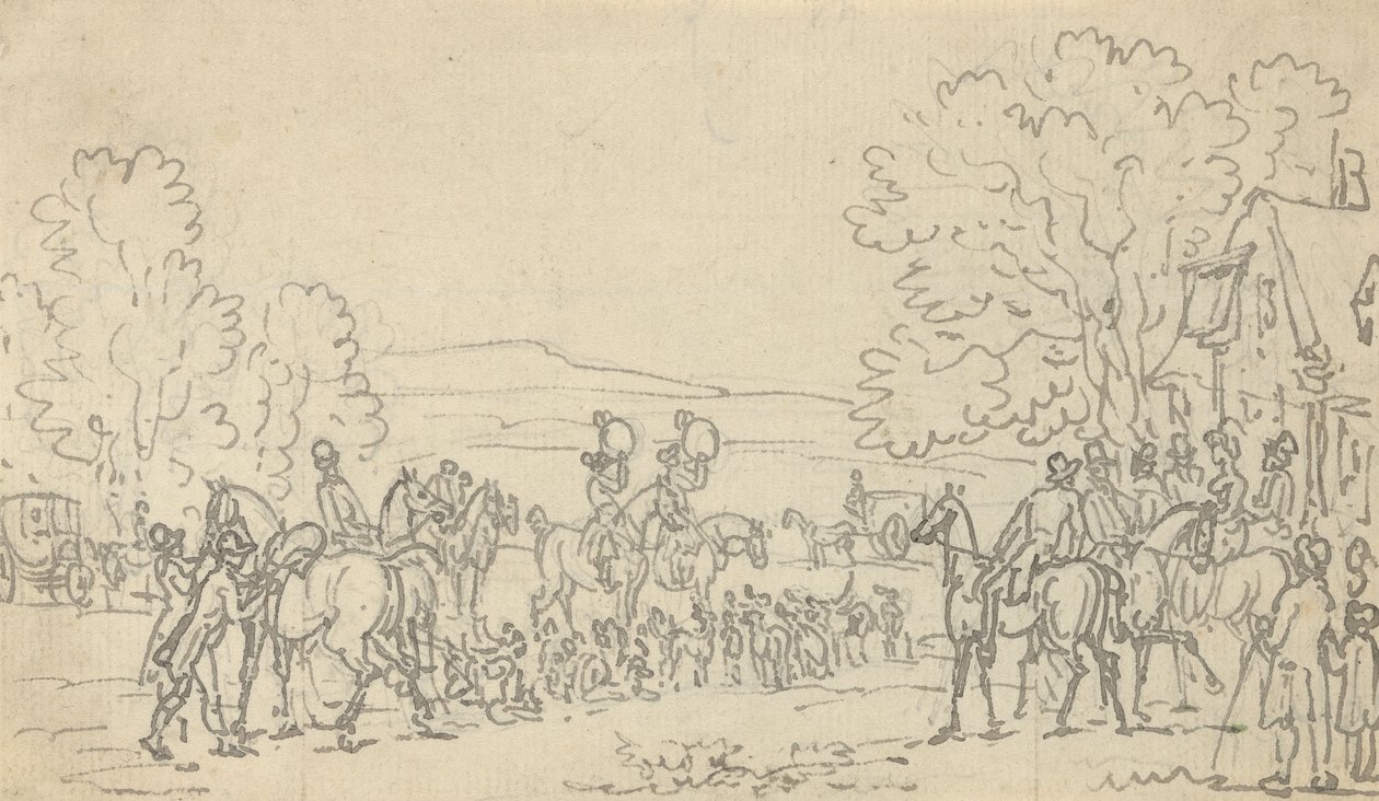 Albumin piirros tekijältä Thomas Rowlandson