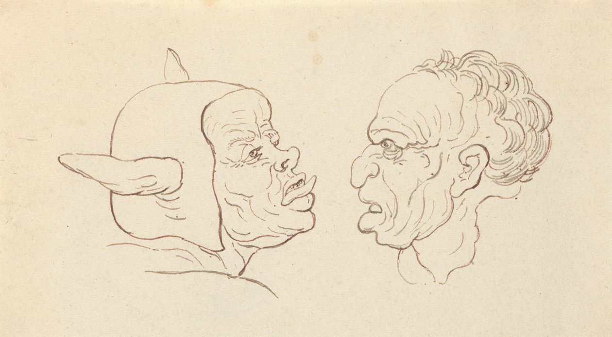 Albumin piirros tekijältä Thomas Rowlandson