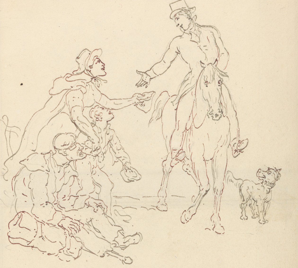 Albumin piirros tekijältä Thomas Rowlandson