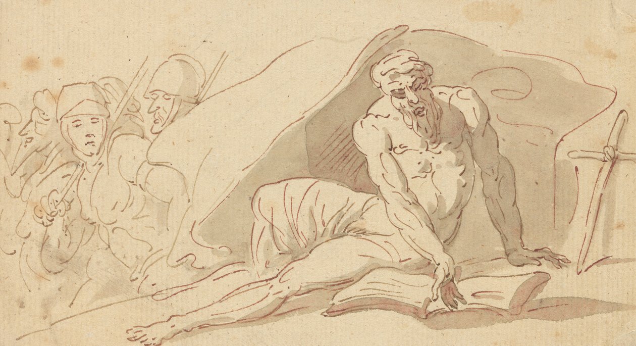 Albumin piirros tekijältä Thomas Rowlandson