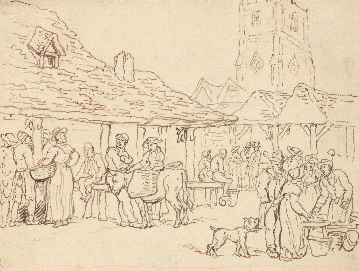Albumin piirros tekijältä Thomas Rowlandson