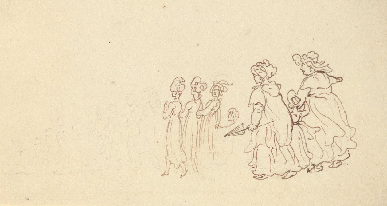 Albumin piirros tekijältä Thomas Rowlandson