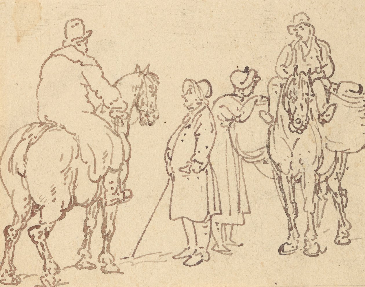 Albumin piirros tekijältä Thomas Rowlandson