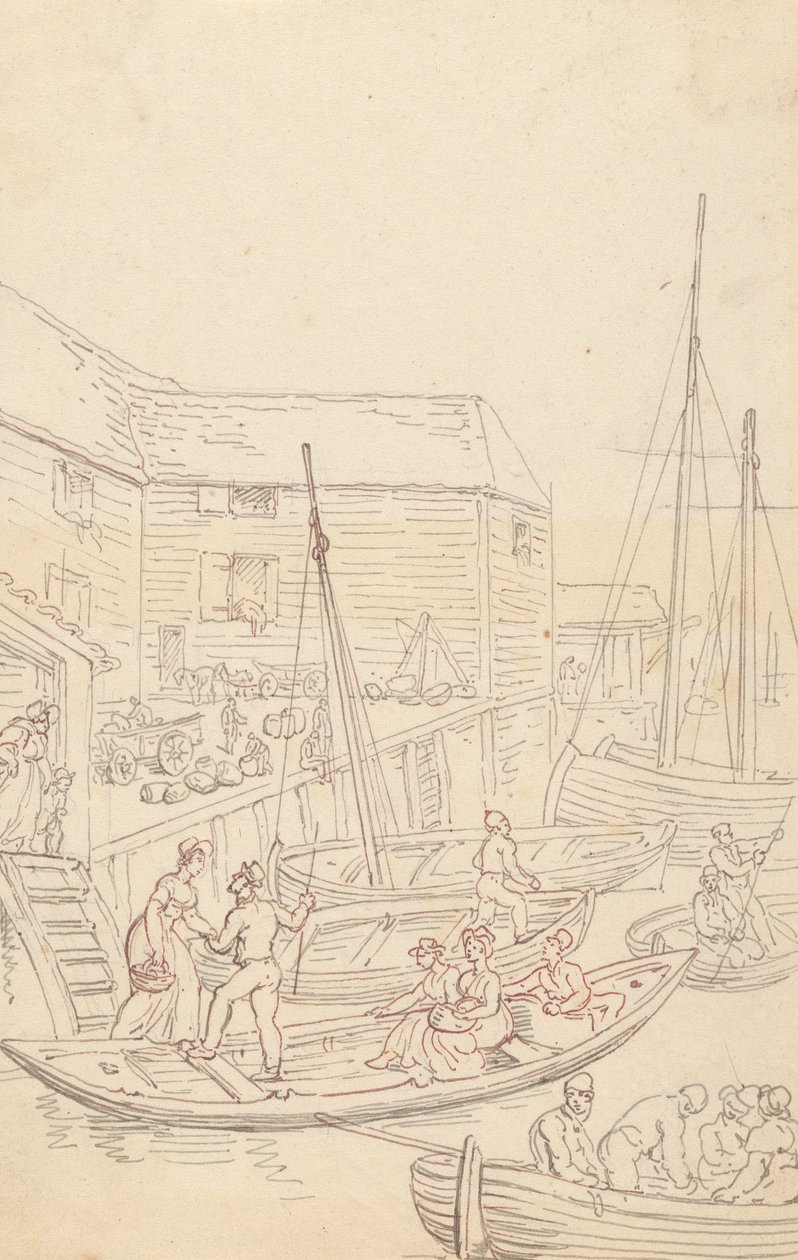 Albumin piirros tekijältä Thomas Rowlandson