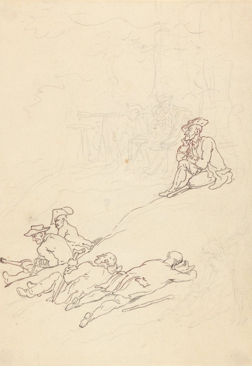 Albumin piirros tekijältä Thomas Rowlandson
