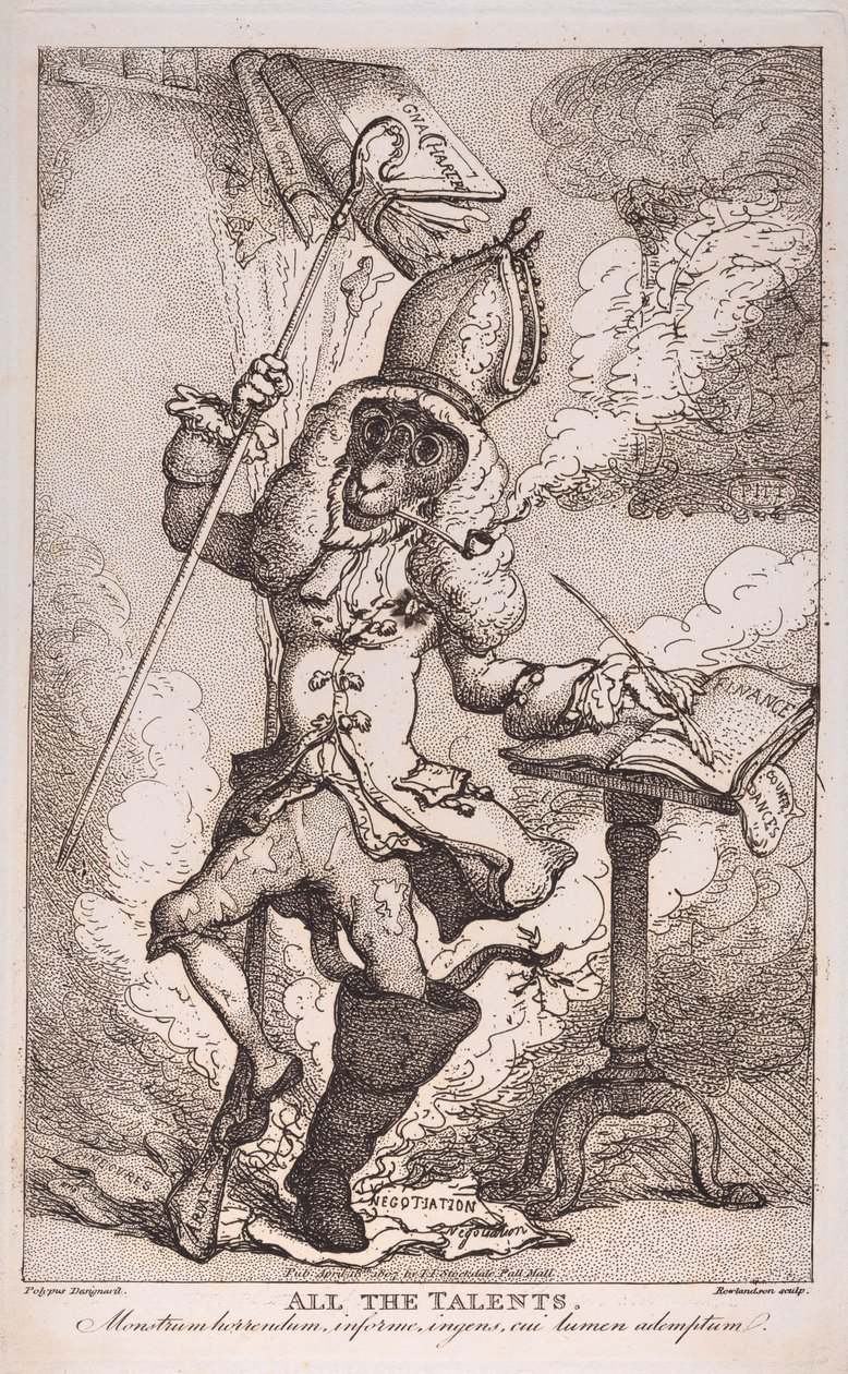 Kaikki lahjat, 18. huhtikuuta 1807, 18. huhtikuuta 1807. tekijältä Thomas Rowlandson