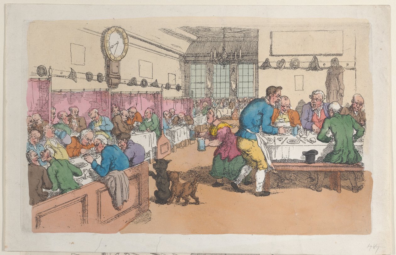 Ruokapaikka tekijältä Thomas Rowlandson