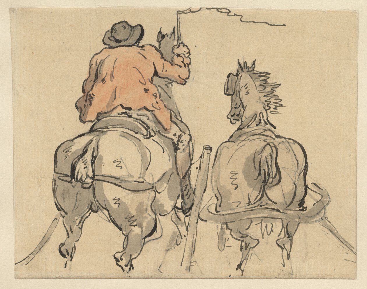 Englantilainen postiljooni tekijältä Thomas Rowlandson