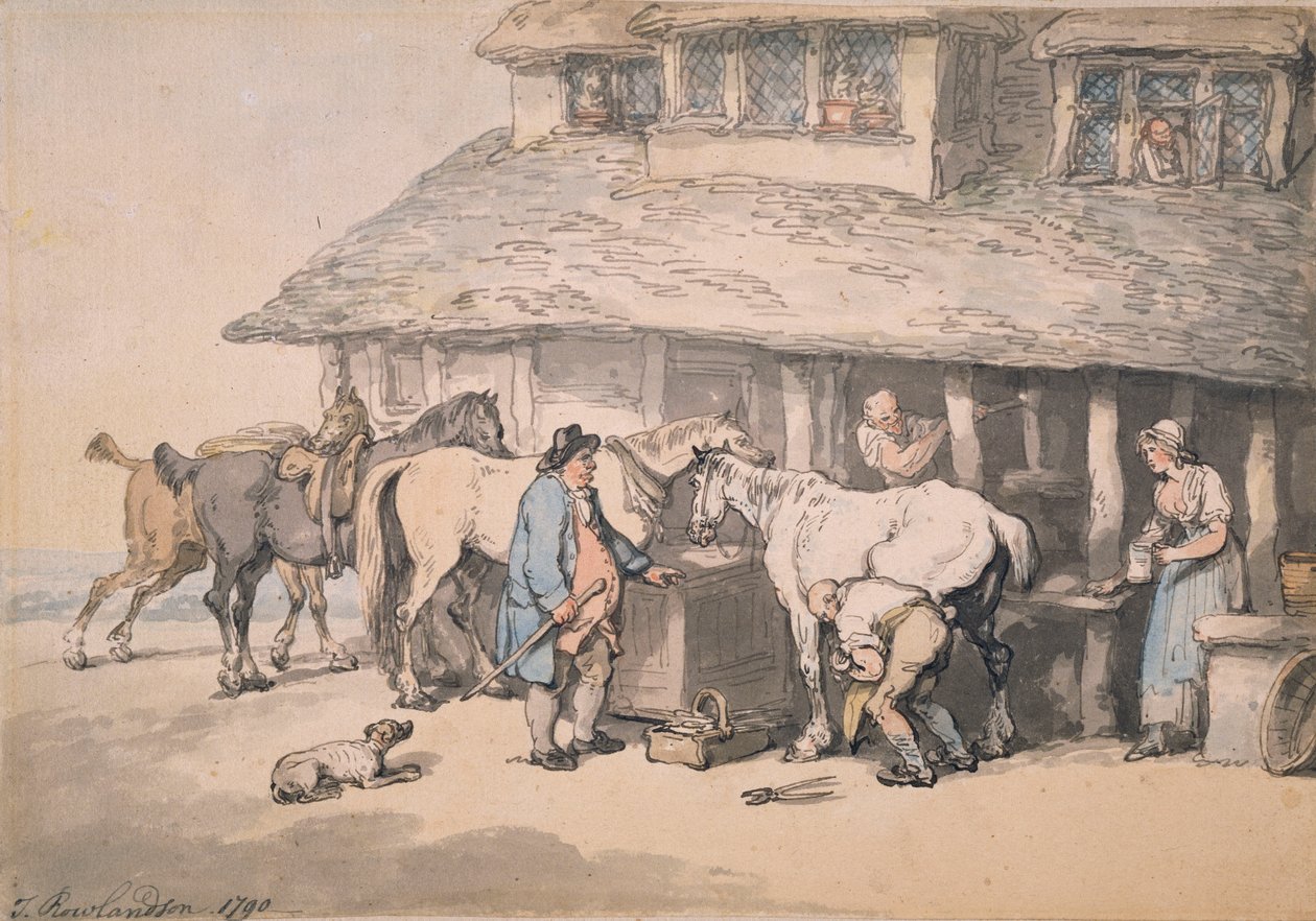 Forgessa, 1790 tekijältä Thomas Rowlandson