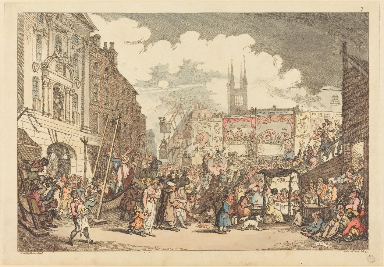 Bartholomew Fairfinnish tekijältä Thomas Rowlandson