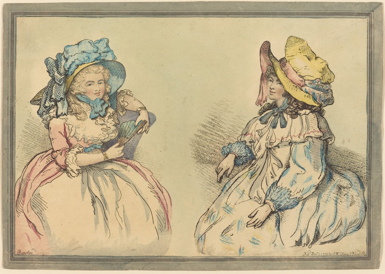 kaunottaret tekijältä Thomas Rowlandson