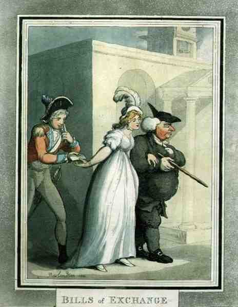 Vekselit, pub. Kirjailija: Rudolph Ackermann tekijältä Thomas Rowlandson