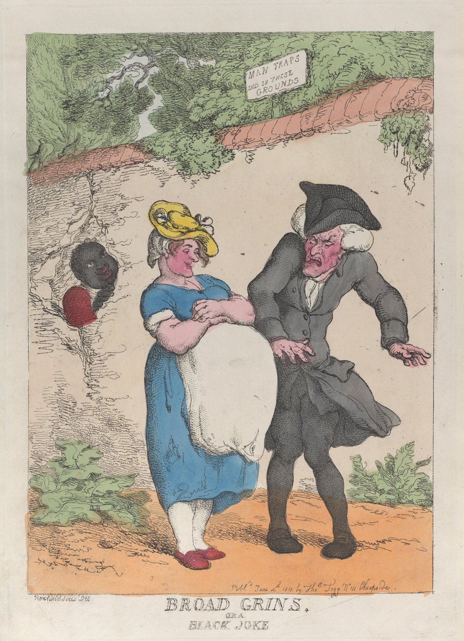Broad Grins eli musta vitsi, 4.6.1812., 4.6.1812. tekijältä Thomas Rowlandson