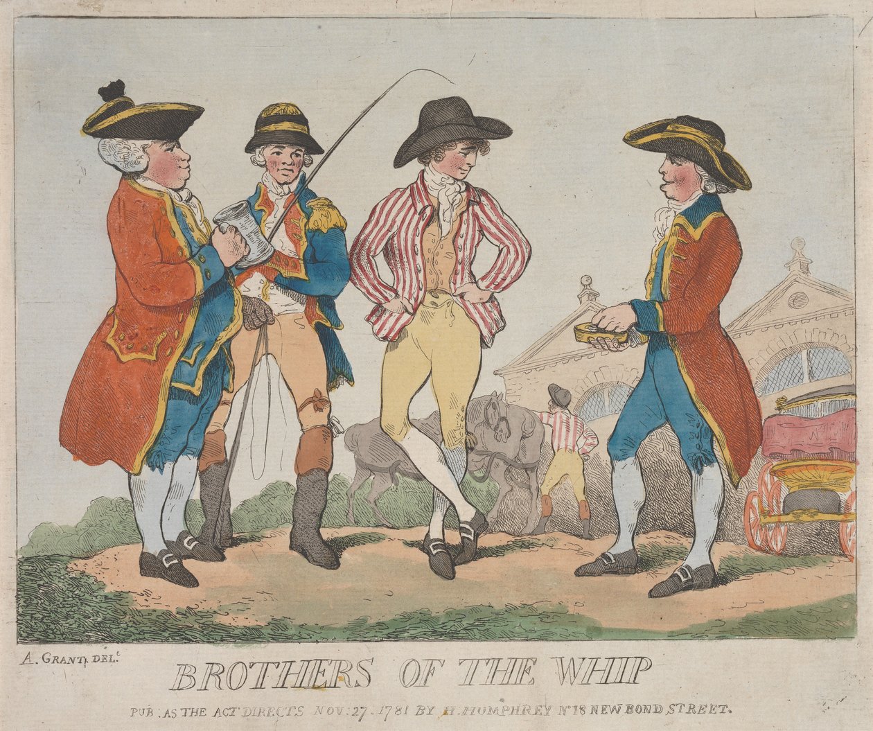 Ruoskaveljekset tekijältä Thomas Rowlandson