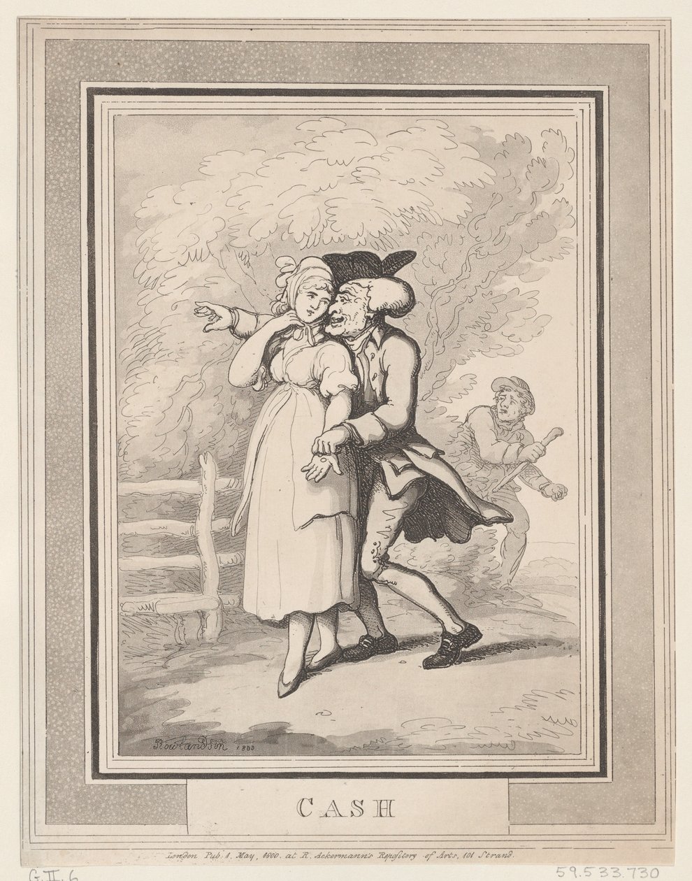 Käteinen, 1.5.1800., 1.5.1800. tekijältä Thomas Rowlandson