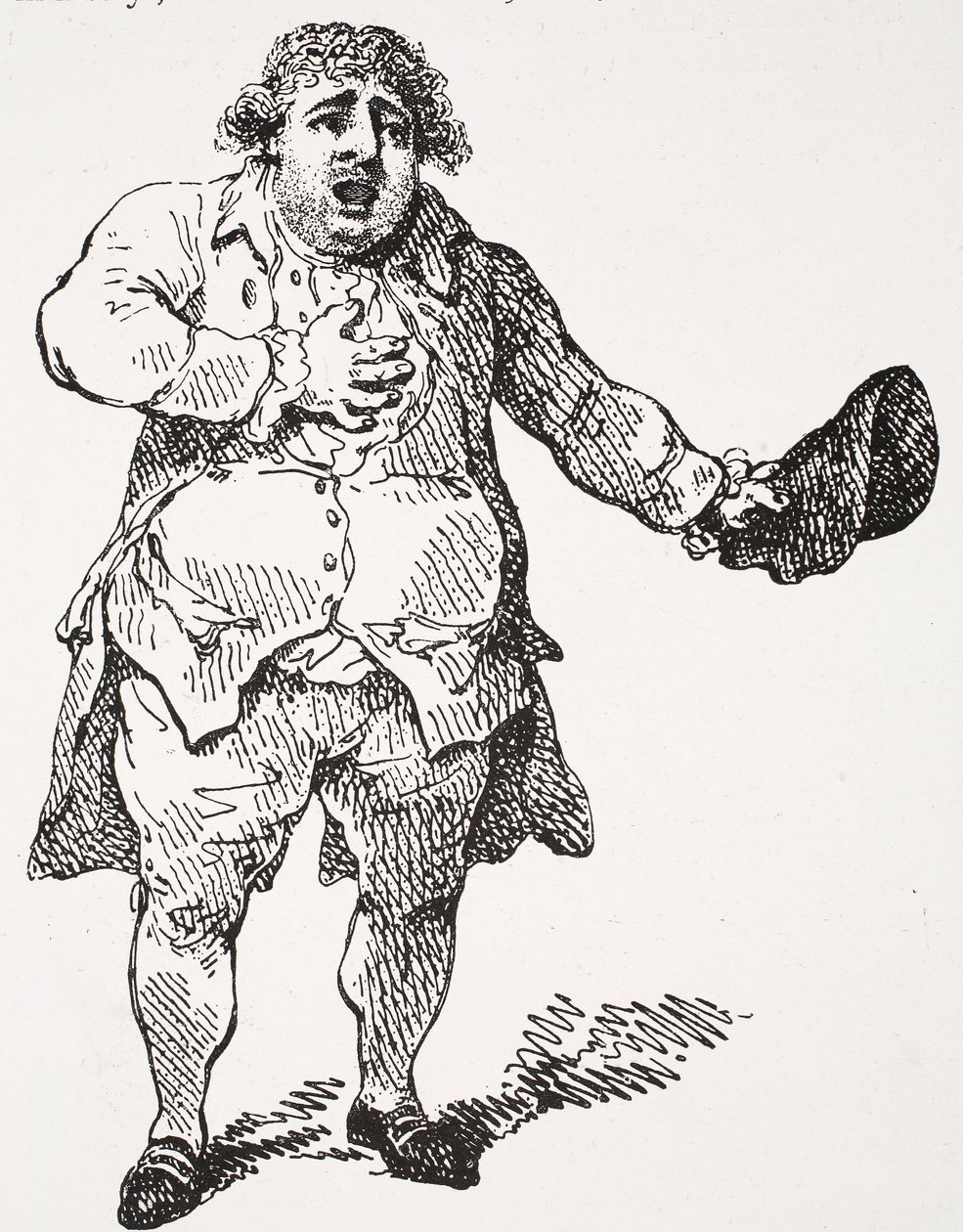 Charles James Fox Demosthenesina, kuvitus 